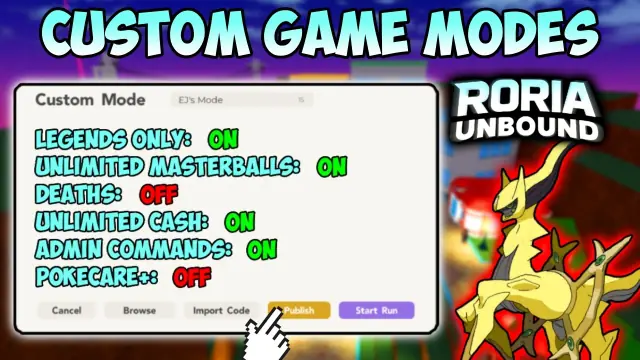 Roria Unbound Custom Modes: Complete Rule & Setup Guide